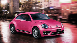 特別限定車「#PinkBeetle」（フォルクスワーゲン グループ ジャパンの発表資料より） 