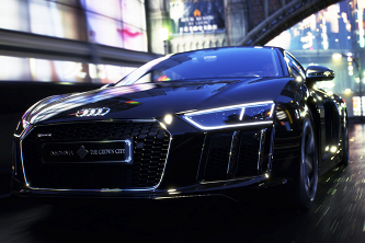 「The Audi R8 Star of Lucis」（スクウェア・エニックスの発表資料より） 