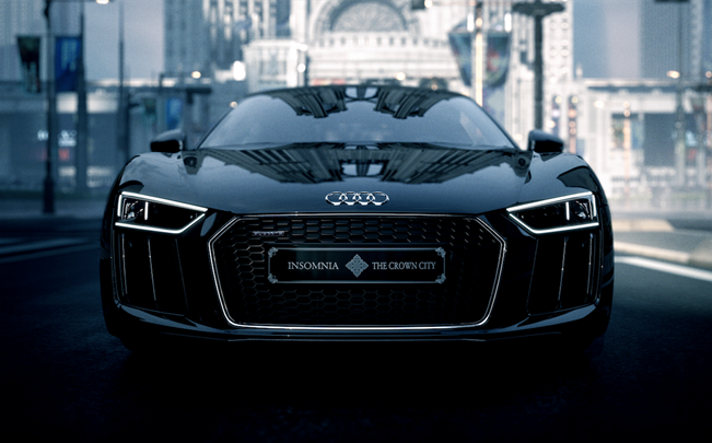 「The Audi R8 Star of Lucis」（スクウェア・エニックスの発表資料より） 