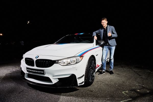 BMW M4 DTM Champion Editionとマルコ・ヴィットマン選手