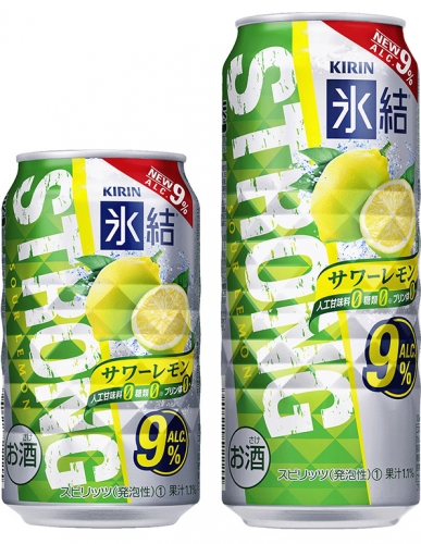 「キリン 氷結ストロング サワーレモン」（キリンビールの発表資料より） 