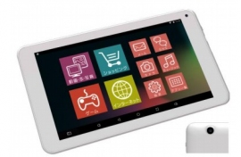 7インチアンドロイドタブレット「カンタン Pad3」（ドン・キホーテの発表資料より） 