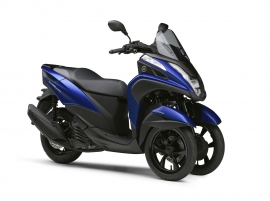 「TRICITY 155 ABS」(ヤマハ発動機の発表資料より) 「TRICITY 155 ABS」(ヤマハ発動機の発表資料より)