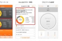 「みんなのマネー事情」の利用方法（じぶん銀行の発表資料より） 