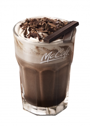 プレミアムホットチョコレート（日本マクドナルドの発表資料より）