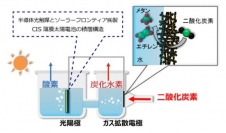 本研究のイメージ図。（図像：昭和シェル石油発表資料より）