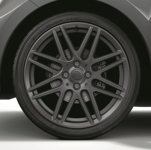 BRABUS17インチアルミホイールマットグレー