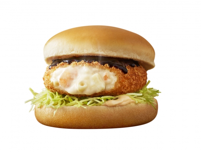 ソースとバンズが進化した「超グラコロ」（日本マクドナルドの発表資料より）