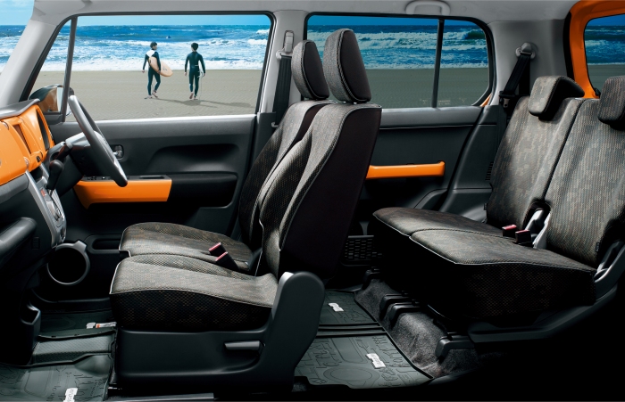 ハスラー Fリミテッド インテリア