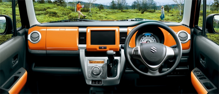 ハスラー Fリミテッド インパネ