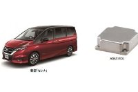 新型「セレナ」とADAS ECU （日立オートモティブシステムズの発表資料より） 