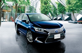 HS250h特別仕様車“Harmonious Style Edition”<オプション装着車>(トヨタ自動車の発表資料より) HS250h特別仕様車“Harmonious Style Edition”<オプション装着車>(トヨタ自動車の発表資料より)