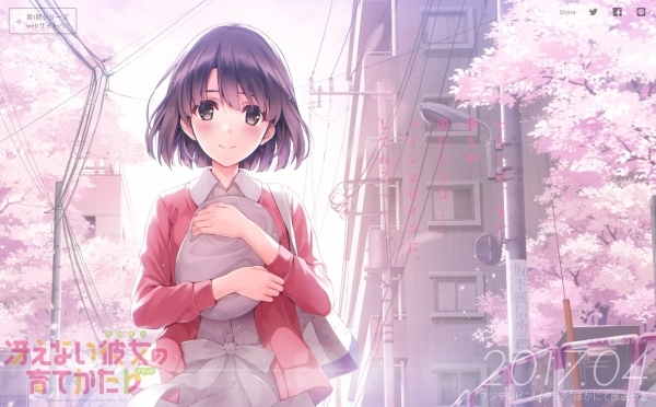 アニメ『冴えない彼女の育て方』2ndシーズンの最新PVが公開