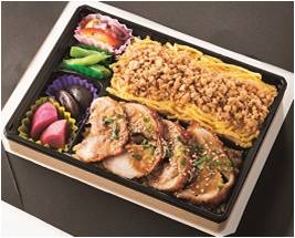 「ゑびすDaikoku」の「鶏２（とりとり）のっけ膳」1,300円（大丸松坂屋百貨店報道資料より）