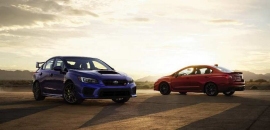 スバル 2018 年型 WRX STI / WRX（米国仕様） （富士重工業の発表資料より） 