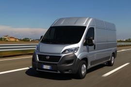「Fiat Ducato（フィアット デュカト）」(FCAジャパンの発表資料より。実際の展示車両とは異なる。)