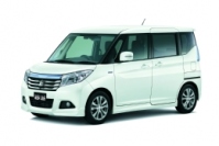 デリカD:2「HYBRID SZ Navi Package」（三菱自動車の発表資料より） 