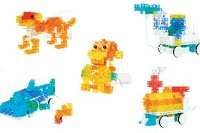 「KOOV」キットで作られたロボットの例（ソニー・グローバルエデュケーション発表資料より）