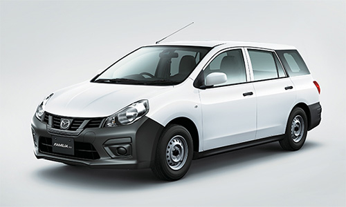 「マツダ ファミリアバン VE（2WD車）」（マツダの発表資料より） 