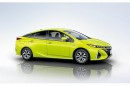 プリウスPHV「A」(サーモテクトライムグリーン、オプション装着車)