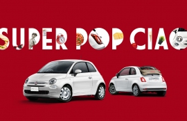 フィアット500/500Cスーパーポップ・チャオ（FCAジャパンの発表資料より） 