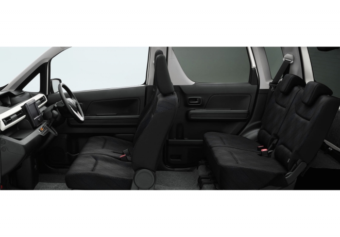 マツダ フレア「HYBRID XG」インテリア（ブラック）