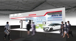 Hondaブースイメージ（本田技研工業の発表資料より） 