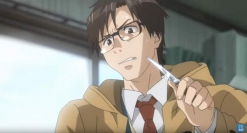熱血アニメ列伝その22　シンイチつめたい『 寄生獣 セイの格率 』 © 岩明均／講談社・VAP・NTV・4cast