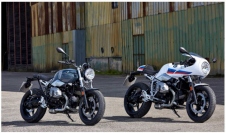「BMW R nineT Racer」と「BMW R nineT Pure」（ビー・エム・ダブリューの発表資料より） 