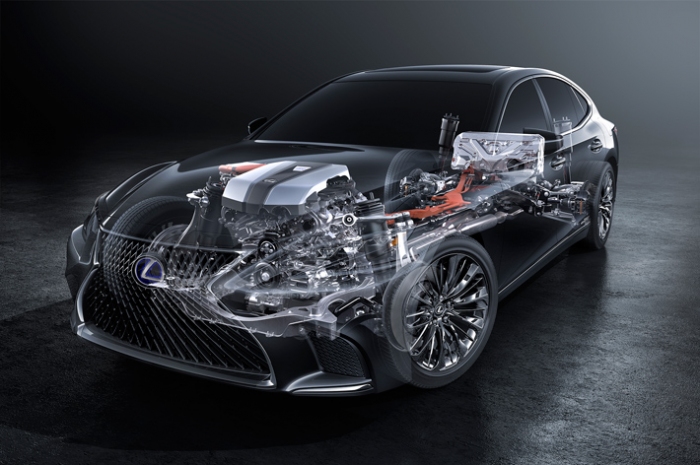 LS500hマルチステージハイブリッドシステム
