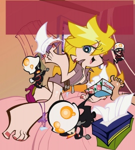 TVアニメ「Panty & Stocking with Garterbelt 」のパンストカフェが開催中! TVアニメ「Panty & Stocking with Garterbelt 」のパンストカフェが開催中!