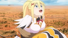 この素晴らしい世界に祝福を!2 第8話「この痛々しい街で観光を!」【感想レビュー】© 2017 暁なつめ・三嶋くろね／KADOKAWA／このすば2製作委員会
