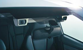 アイサイト　ステレオカメラ（富士重工業の発表資料より） 