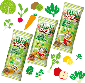 「ガリガリ君リッチグリーンスムージー味」（赤城乳業発表資料より）