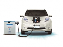 パワーコントロールシステム「EVパワー・ステーション」を使った電力供給システム「LEAF to Home」を活用して日産が「二条城桜まつり」協賛、桜まつりのライトアップを実施する パワーコントロールシステム「EVパワー・ステーション」を使った電力供給システム「LEAF to Home」を活用して日産が「二条城桜まつり」協賛、桜まつりのライトアップを実施する