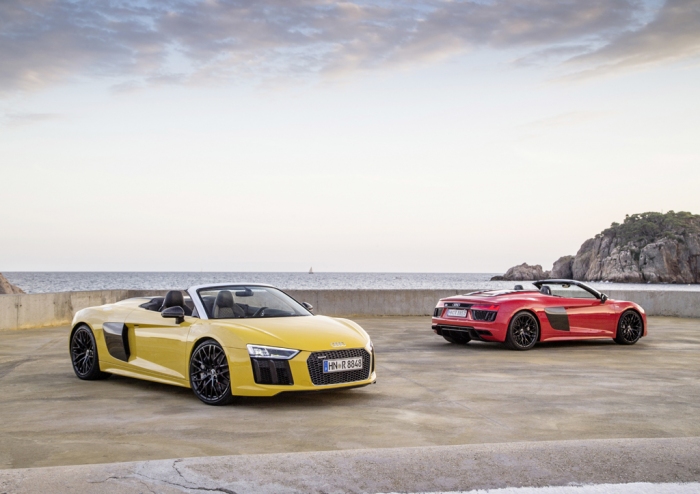 新型Audi R8 Spyder 