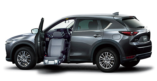 新型「マツダ CX-5」に「助手席リフトアップシート」を搭載（マツダの発表資料より） 