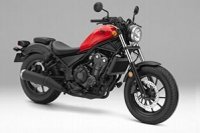 「レブル500 ヴィクトリーレッド」（ホンダ発表資料より）
