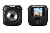 インスタントカメラ「instax SQUARE SQ10」と写真サンプル（富士フイルム発表資料より）