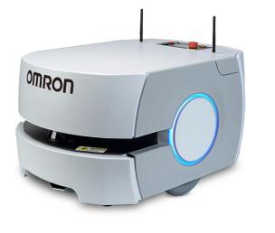 オムロン社のモバイルロボット「LDシリーズ」（写真：日本航空社発表資料より）