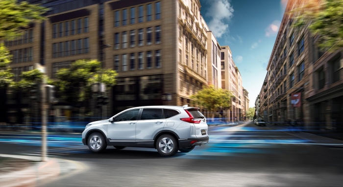 CR-Vハイブリッド。（画像：ホンダ発表資料より）