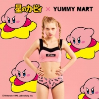 ヤミーマート(YUMMY MART)から、「星のカービィ」とコラボしたランジェリーが登場