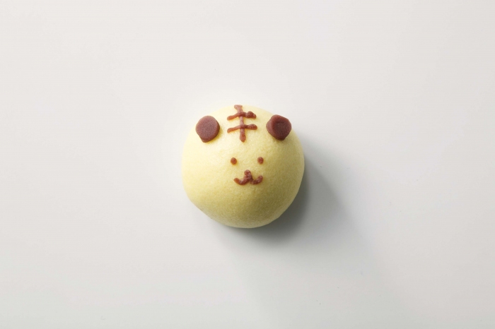 鳴海餅本店の「動物上用トラさん」税込226円（大丸松坂屋百貨店報道資料より）