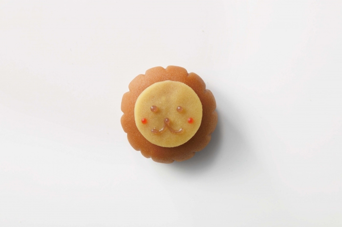 老松の「生菓子 獅子」税込432円（大丸松坂屋百貨店報道資料より）