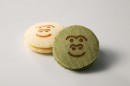 京阿月の「ゴリラの蒸しどら（カスタード・抹茶）」各税込216円（大丸松坂屋百貨店報道資料より）