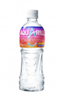 アクエリアス史上最高のすっきり感!「アクエリアス クリアウォーター」(写真は500mlペットボトル)(日本コカ・コーラ報道資料より) アクエリアス史上最高のすっきり感!「アクエリアス クリアウォーター」(写真は500mlペットボトル)(日本コカ・コーラ報道資料より)