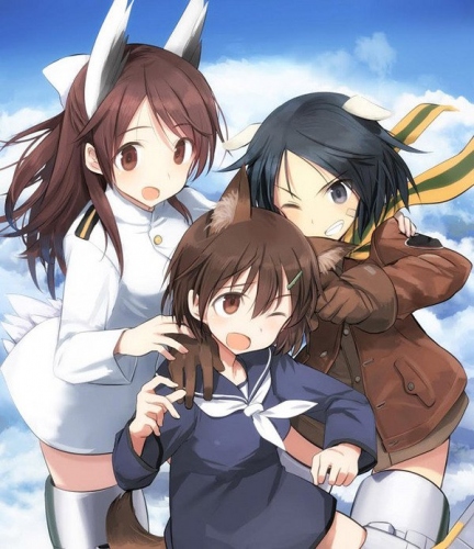 『ブレイブウィッチーズ』DVD&BD第6巻の描き下ろしイラストが公開! ショートドラマには芳佳ちゃんも出るよ!!