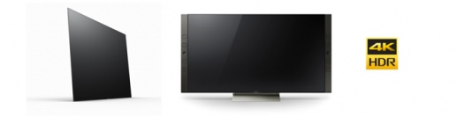 4K有機ELテレビ ブラビア『KJ-65A1』（65型）、4K液晶テレビ ブラビア『KJ-65X9500E』（65V型）。（画像：ソニー発表資料より）