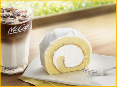 贅沢ロールケーキ（日本マクドナルド発表資料より）