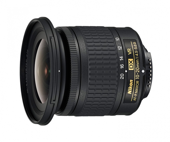 超広角ズームレンズ「AF-P DX NIKKOR 10-20mm f/4.5-5.6G VR」（ニコンイメージングジャパン発表資料より）